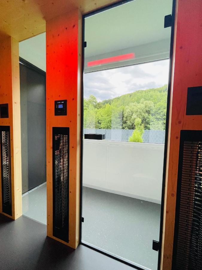 Voralpen Lodge - Ferienhaus Mit Gym & Wellnessbereich Traisen Экстерьер фото